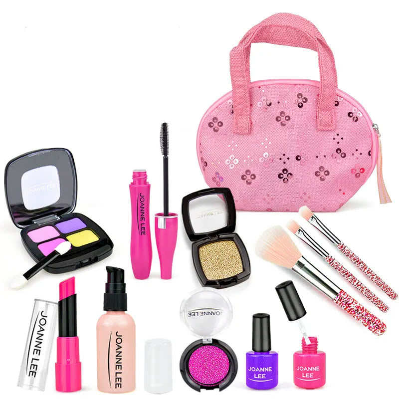 Kids Toys Simulation Cosmetics Set Pretend Makeup Toys Girls Play House Simulation Make up Educational Toys for Girls Fun Game