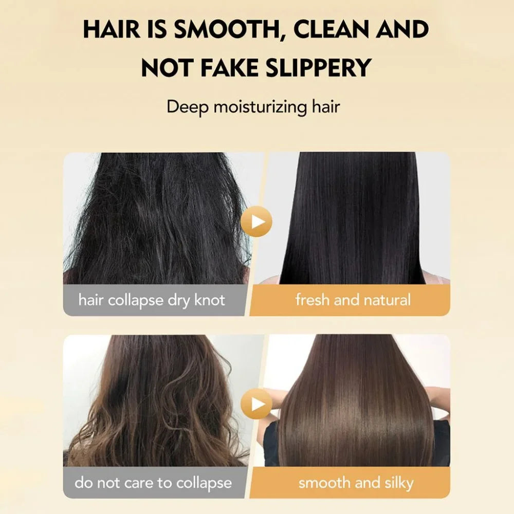 بخاخ زيت عطري للعناية بالشعر، مغذي ومصلح، يمنح الشعر لمعاناً ناعماً، عطر يدوم طويلاً، سهل الاستخدام لجميع أنواع الشعر