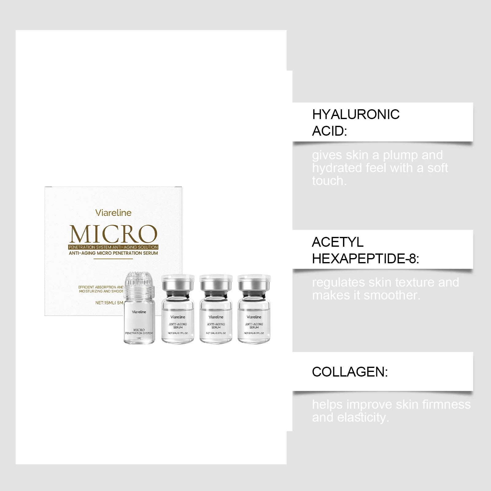 Facial Roller Kit-Daily Gentle Facial Care for All Skin Types,Smooth & Supple Skin Boosting,Long-Lasting Hydrating Skincare  Set