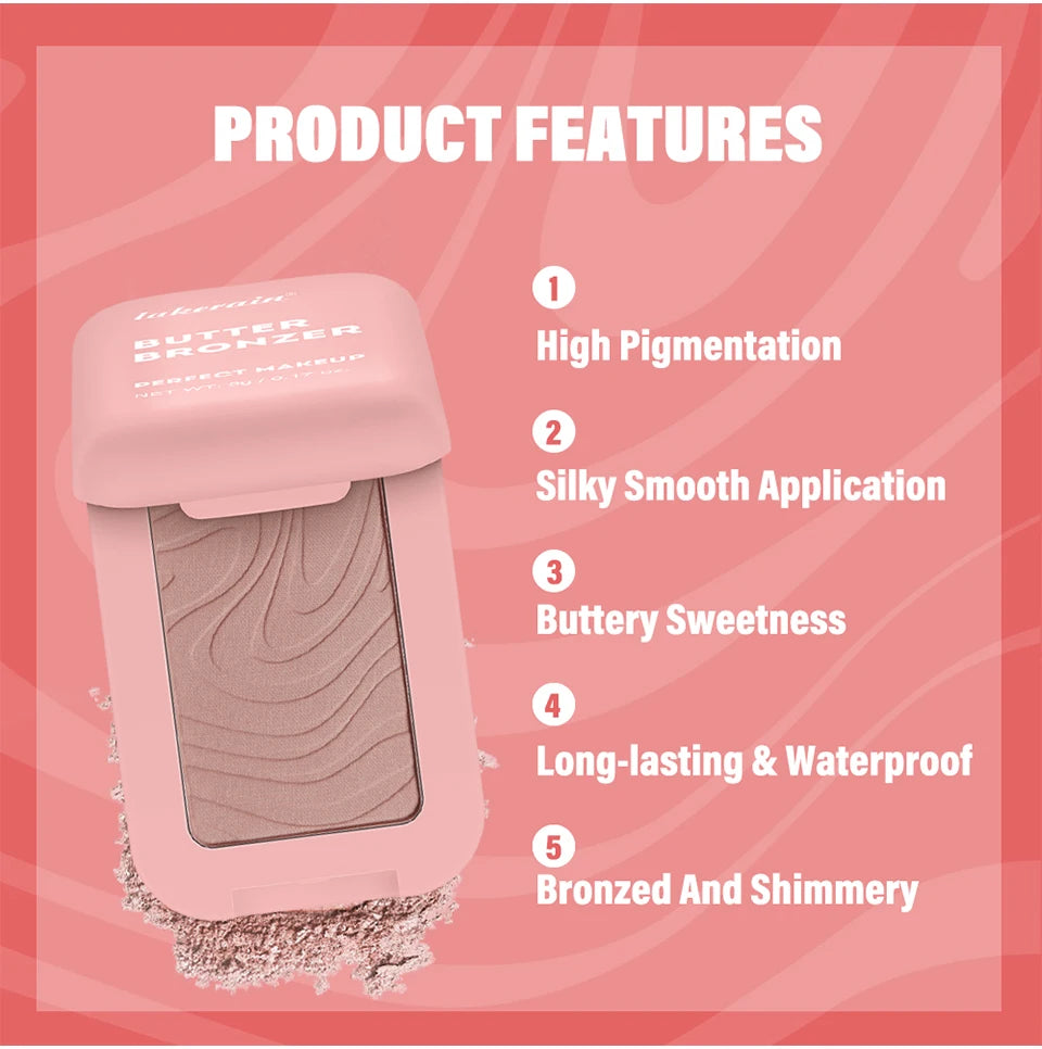 بودرة برونزية لتحديد ملامح الوجه، ألوان برونزية وإضاءة، باليت ظلال مطفية من NYXmakeup