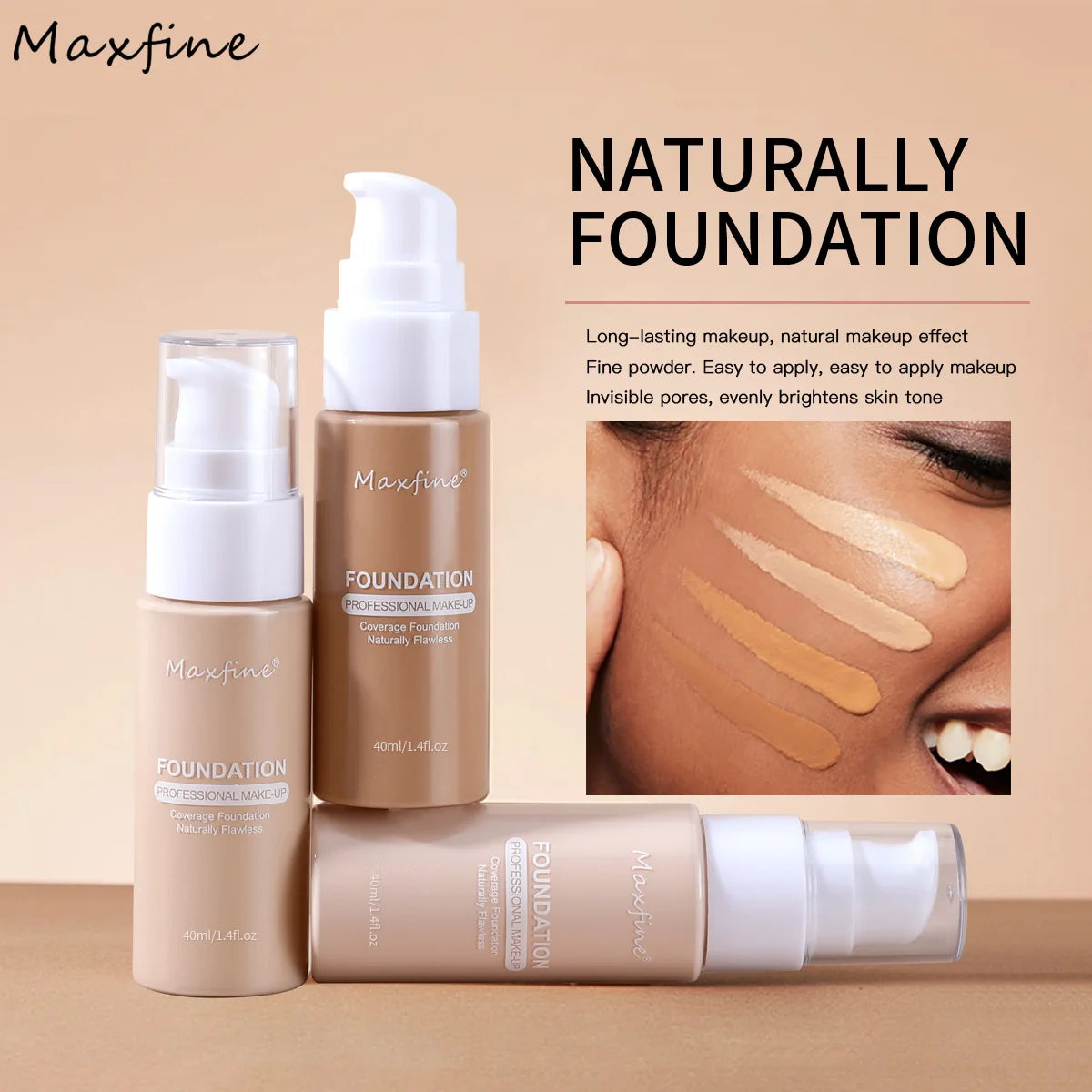 Facial Mask Liquid Foundation Moisturizing&Moisturizing Facial Mask Fading Acne Print Cream High gloss Facial Repair Cream