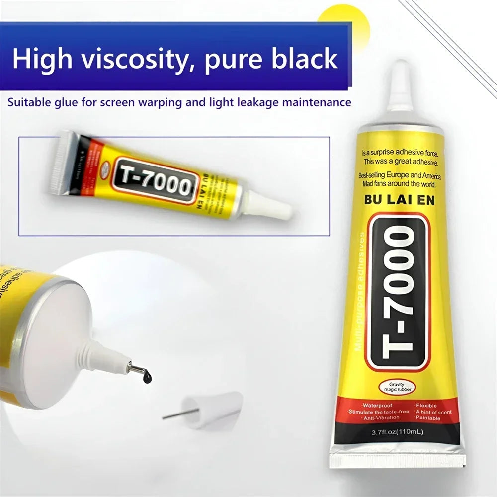 15ML 50ML 110ML B-7000 Clear Contact Phone Repair Adhesive Universal Glass Plastic DIY Glue T7000 with Precision Applicator Glue