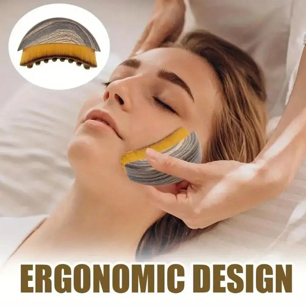 Facial Definition Massage Tool Ergonomically Crafted to Follow Skin Contours Supports Soothing Self-Care Experience Skin Care